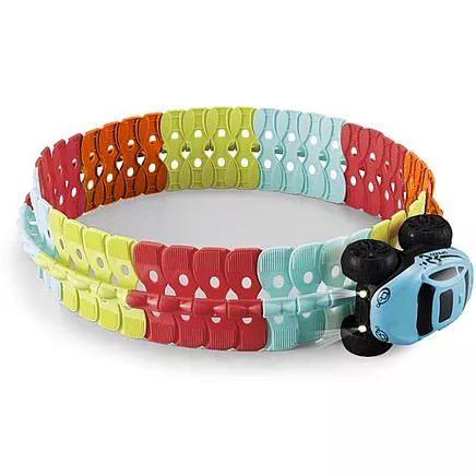 Elastīga auto trase konstruktors 193 elementi ar LED mašīnīti