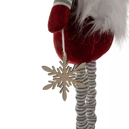 Teleskopisks Ziemassvētku rūķis 82 cm Ruhhy 22315