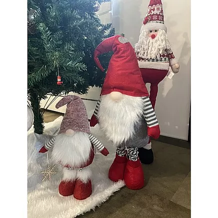 Teleskopisks Ziemassvētku rūķis 82 cm Ruhhy 22315