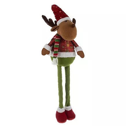 Teleskopisks Ziemassvētku ziemeļbriedis 95cm Ruhhy 22329