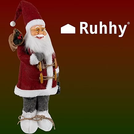 Santa Claus - Christmas figurine 45cm Ruhhy 22352