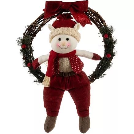 Christmas wreath for door - Elf Ruhhy 22350