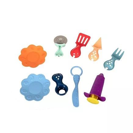 Creative Kids Игровой набор для лепки и выпечки из пластилина с миксером, шприцем и забавными аксессуарами - красочная, простая в использовании машина для лепки из теста для игры воображения