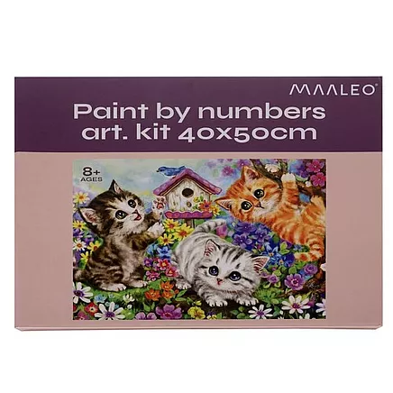 Painting by numbers 40x50cm - cats Maaleo 22781