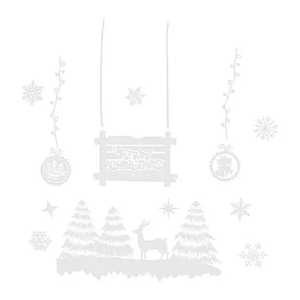 Christmas window stickers Ruhhy 22253