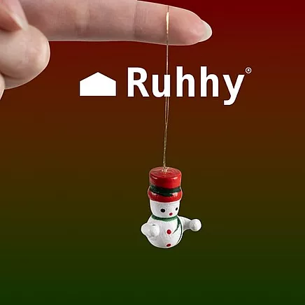 Baubles/Christmas tree pendants 10pcs Ruhhy 22943