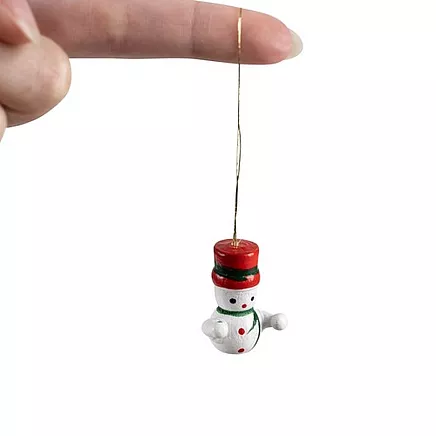 Baubles/Christmas tree pendants 10pcs Ruhhy 22943
