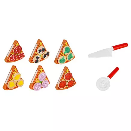 Wooden pizza - set 22471
