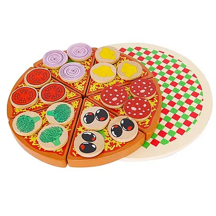 Wooden pizza - set 22471