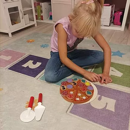 Wooden pizza - set 22471