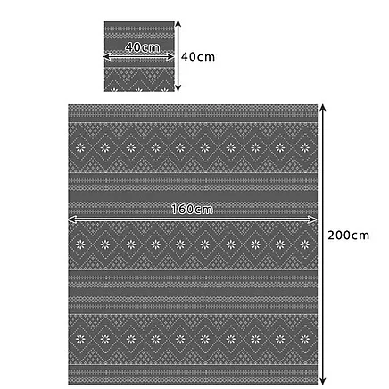 Blanket 1.6x2m + 2x pillowcase Ruhhy 22598