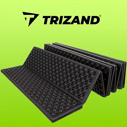 Folding sleeping mat 180x60x1cm Trizand 22870