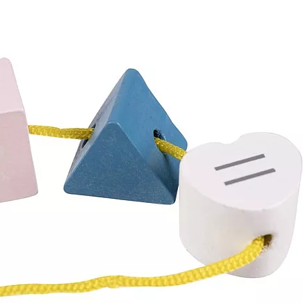 Sorter - wooden sensory cube 22885
