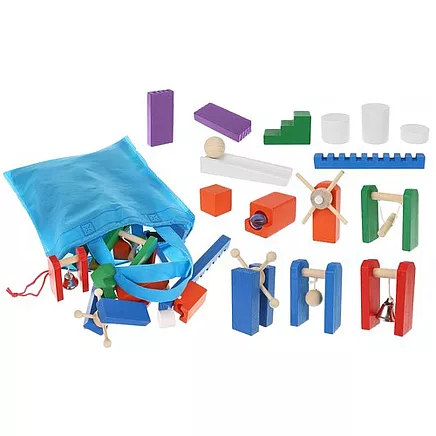 Wooden dominoes 360 pcs Kruzzel 22914