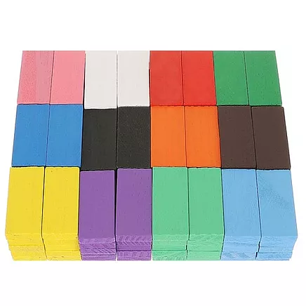 Wooden dominoes 360 pcs Kruzzel 22914