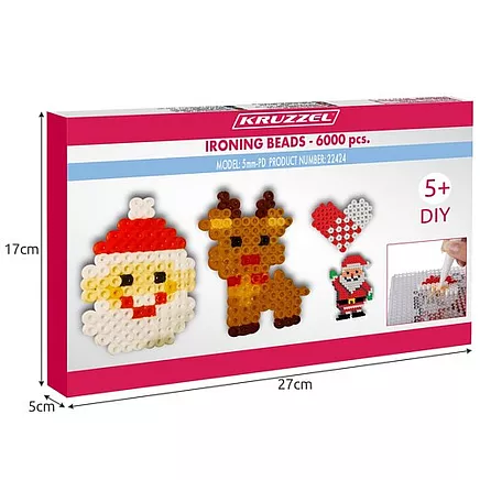 Ironing beads - 6000pcs Kruzzel 22424