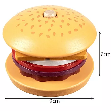 Kruzzel 22673 Koka Rotaļu Burgers