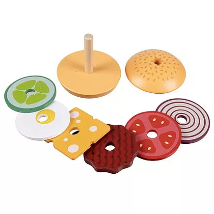 Kruzzel 22673 Koka Rotaļu Burgers