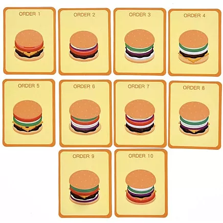Kruzzel 22673 Koka Rotaļu Burgers