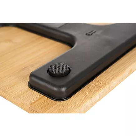 LCD bathroom scale - wooden Ruhhy 22522