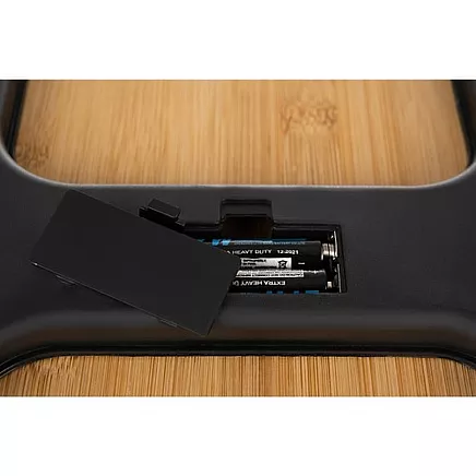 LCD bathroom scale - wooden Ruhhy 22522