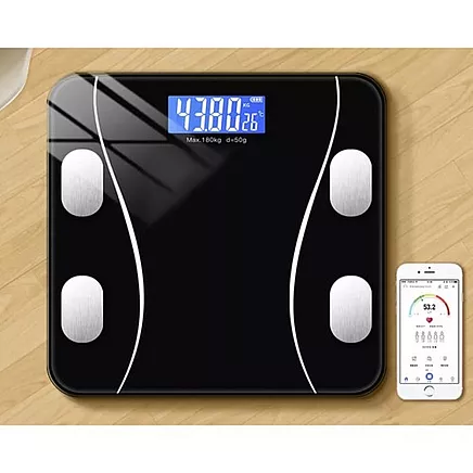 Ruhhy 22525 LCD analytical bathroom scale