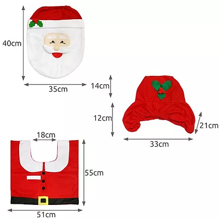 Bath mat - Christmas set Ruhhy 22360