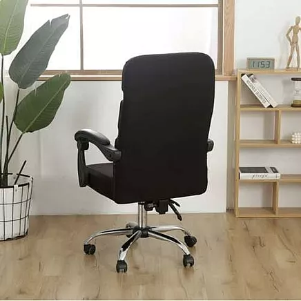 Прочный универсальный чехол для офисного кресла - можно стирать в машине, защищает от грязи и повреждений, подходит для игровых/настольных кресел