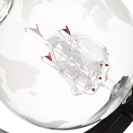 Dāvanu Komplekts Karafe un Viskija Glāzes Globuss, 850 ml