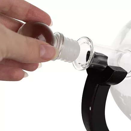 Dāvanu Komplekts Karafe un Viskija Glāzes Globuss, 850 ml