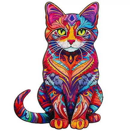 Wooden puzzle - Kruzzel puzzle 22878