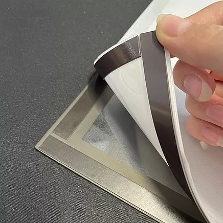 Magnētiskais Rāmis Dimantu Gleznojumiem 30x40 cm, Nesalaužams un Universāls, Melna, 2 gabali komplektā