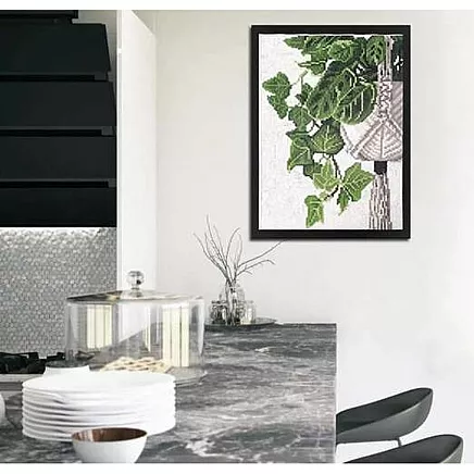 Magnētiskais Rāmis Dimantu Gleznojumiem 30x40 cm, Nesalaužams un Universāls, Melna, 2 gabali komplektā