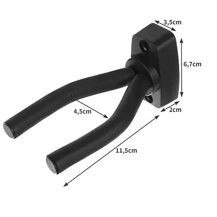 Universāls Ģitāras Sienas Turētājs Statīvs Āķis