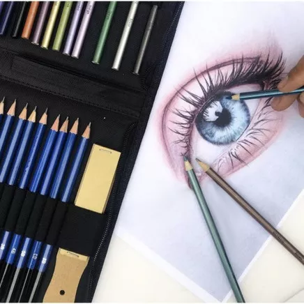 Sketching set 74pcs Maaleo 19178