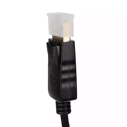 Isoxis 4K DisplayPort HDMI cable - universal, gold-plated, Plug & Play, Ultra HD resolution - compatible with TV, PC, PS5 and other devices