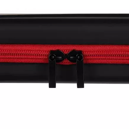 Dunmoon 19379 Pastiprināts maciņš pārnēsājamai konsolei, melns ar sarkanu