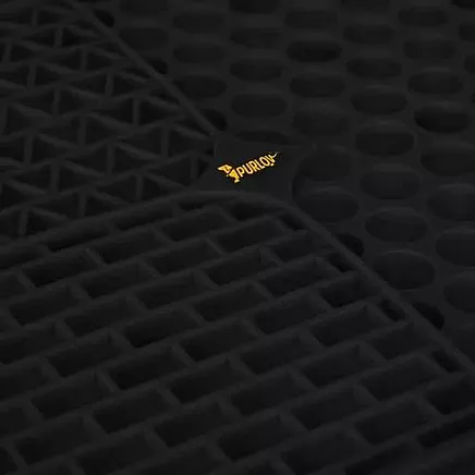 Antistresa laizīšanas paklājiņš sunim Purlov 19378, melns