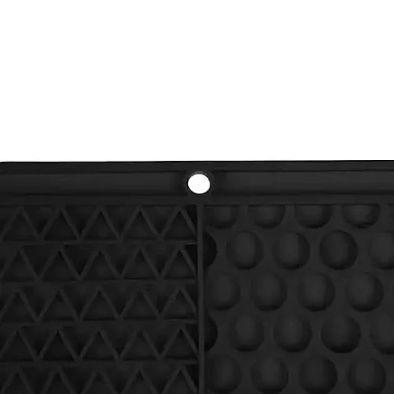 Antistresa laizīšanas paklājiņš sunim Purlov 19378, melns