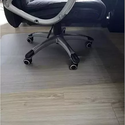 Protective mat under the chair 90x130cm RUHHY - milky