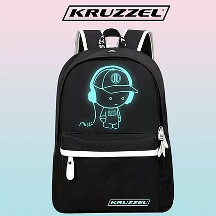 Kruzzel 19374 Usb Gaismas Mugursoma