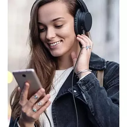 AUX Audio Vads 3.5mm ar Apzeltītiem Savienotājiem 175cm