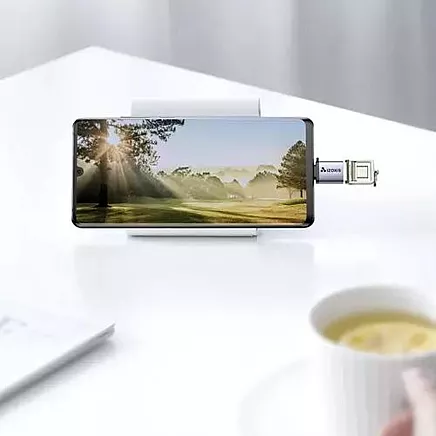 OTG USB 3.0 Type-C Plug & Play Adapter + ремешок - универсальная совместимость, прочный, высокоскоростной адаптер для передачи данных