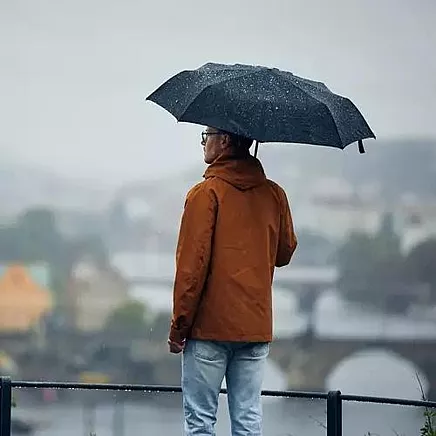 Malatec 19368 12-wire folding umbrella