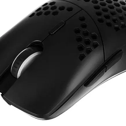 Беспроводная игровая мышь DUNMOON с быстрым оптическим сенсором, RGB LED подсветкой, 6 кнопками, регулируемым DPI и аккумулятором емкостью 400 мАч - максимальный контроль и точность игры для профессиональных геймеров