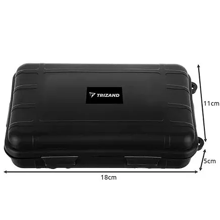 Ultimate 32 gab. ūdensizturīgs izdzīvošanas komplekts ar melnu futrāli.