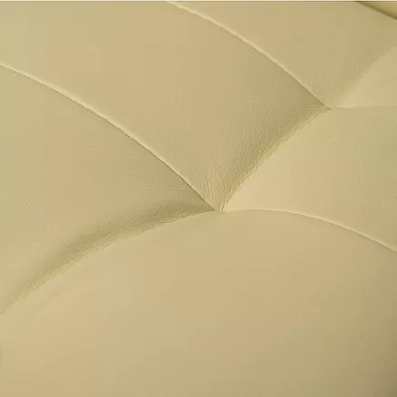 Office chair with footrest - beige Malatec 23287