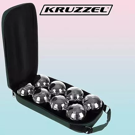 Boule balls 8 balls + cover KRUZZEL 22915