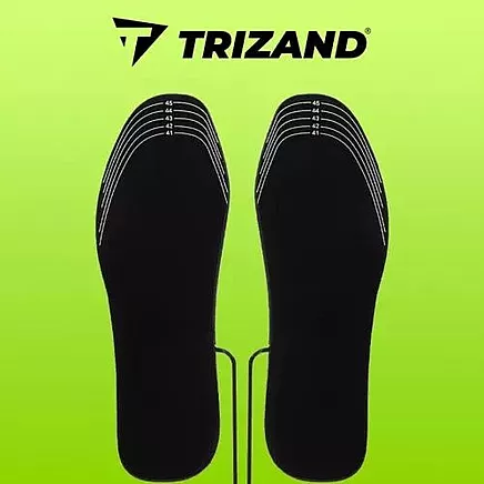 Apsildāmas Sildošās Apavu Zolītes, Kāju Sildītājs ar USB, Izmērs 41-46, 2 gab.