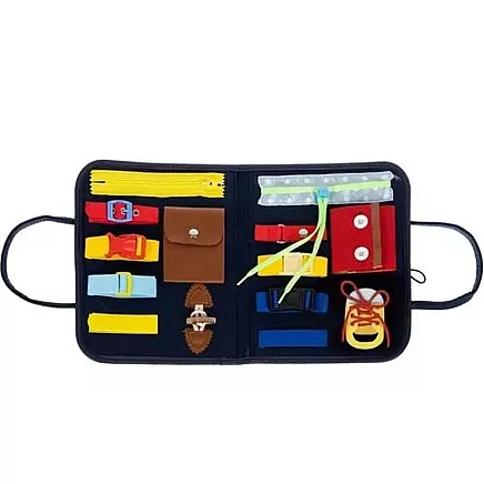 Izglītojošā Rotaļlieta Manipulācijas Sensorais Aktivitāšu Dēlis Kruzzel 23618